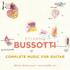 Bussotti:Complete Music For Guitar - Mesirca,Alberto/Scarlini,Luca