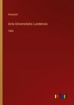 Acta Universitatis Lundensis - Anonymt