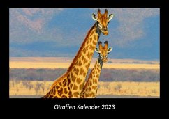 Giraffen Kalender 2023 Fotokalender DIN A3 - Tobias Becker