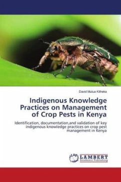 Indigenous Knowledge Practices on Management of Crop Pests in Kenya