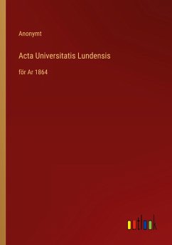 Acta Universitatis Lundensis - Anonymt