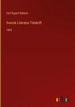Svensk Literatur-Tidskrift