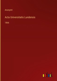 Acta Universitatis Lundensis - Anonymt