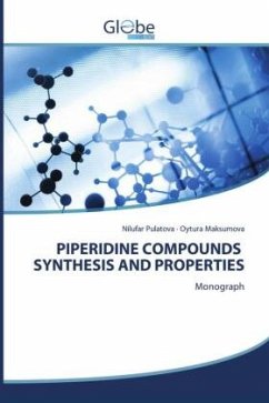 PIPERIDINE COMPOUNDS SYNTHESIS AND PROPERTIES - Pulatova, Nilufar;Maksumova, Oytura