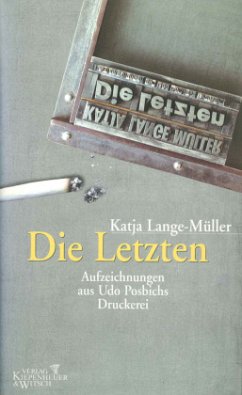 Die Letzten (Mängelexemplar) - Lange-Müller, Katja