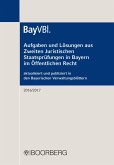 Aufgaben und Lösungen aus der Zweiten Juristischen Staatsprüfung in Bayern im Öffentlichen Recht (eBook, PDF)