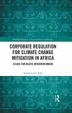 Corporate Regulation for Climate Change Mitigation in Africa (eBook, ePUB)