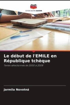 Le début de l'EMILE en République tchèque - Novotná, Jarmila