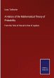 A History of the Mathematical Theory of... - Bild 1