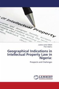 Geographical Indications in Intellectual Property Law in Nigeria: