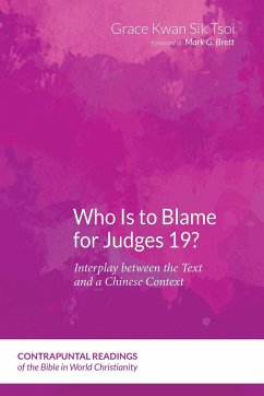 Who Is to Blame for Judges 19? - Tsoi, Grace Kwan Sik