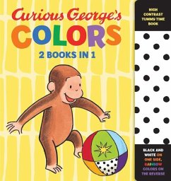 Curious George's Colors: High Contrast Tummy Time Book - Rey, H. A.