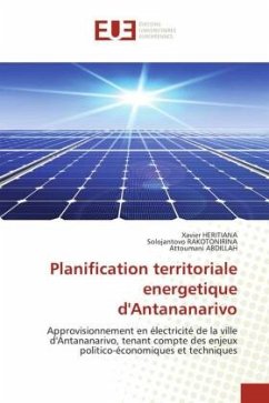 Planification territoriale energetique d'Antananarivo - HERITIANA, Xavier;RAKOTONIRINA, Solojantovo;ABDILLAH, Attoumani