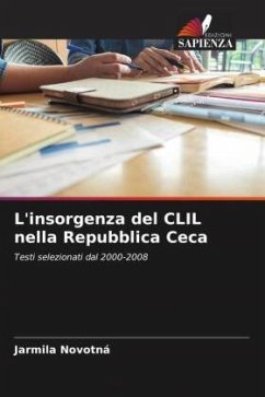 Cover L'insorgenza del CLIL nella Repubblica Ceca