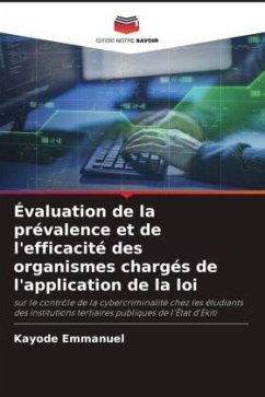 Évaluation de la prévalence et de l'efficacité des organismes chargés de l'application de la loi - Emmanuel, Kayode