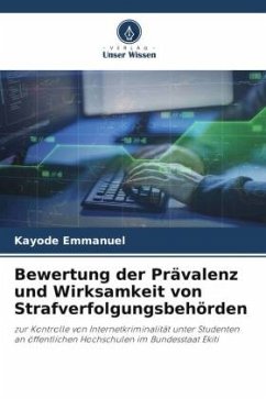 Bewertung der Prävalenz und Wirksamkeit von Strafverfolgungsbehörden - Emmanuel, Kayode