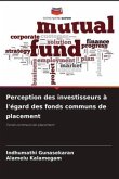 Perception des investisseurs à l'égard des fonds communs de placement