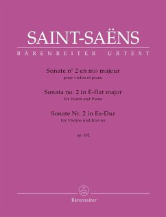 Cover Sonate Nr. 2 für Violine und Klavier in Es-Dur op. 102