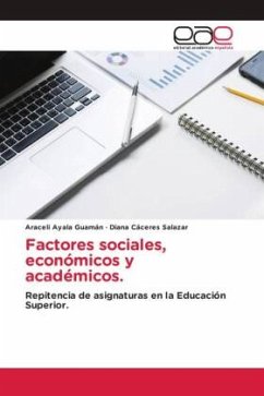 Factores sociales, económicos y académicos. - Ayala Guamán, Araceli;Cáceres Salazar, Diana