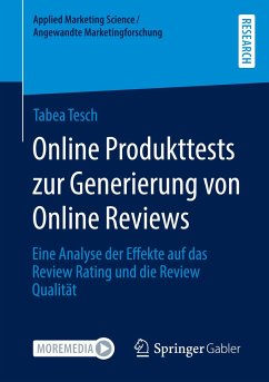 Online Produkttests zur Generierung von Online Reviews - Tesch, Tabea