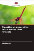 Digestion et absorption des aliments chez l'insecte