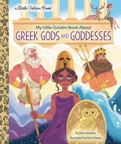 My Little Golden Book about Greek Gods and Goddesses - Sazaklis, John; Chang, Elsa