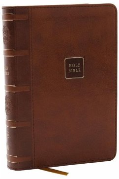 KJV Holy Bible: Compact with 43,000 Cross References, Brown Leathersoft, Red Letter, Comfort Print: King James Version - Thomas Nelson