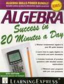 Algebra Success in 20 Minutes a Day