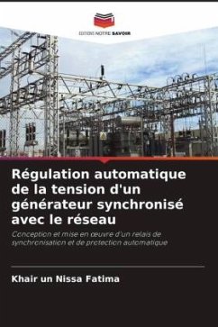 Régulation automatique de la tension d'un générateur synchronisé avec le réseau - Fatima, Khair un Nissa