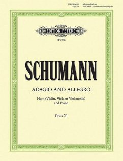 Adagio and Allegro in a Flat Op. 70 for Horn (Violin/Viola/Cello) and Piano