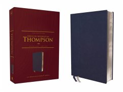 Reina Valera Revisada, Biblia de Referencia Thompson, Leathersoft, Azul Añil, Palabras de Jesús En Rojo - Thompson, Charles; Revisada, Reina Valera; Vida