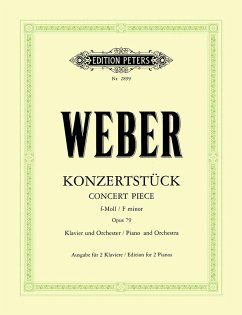 Konzertstück for Piano and Orchestra in F Minor Op. 79 (Edition for 2 Pianos)