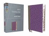 Niv, Thinline Bible, Giant Print, Leathersoft, Gray/Purple, Red Letter, Thumb Indexed, Comfort Print