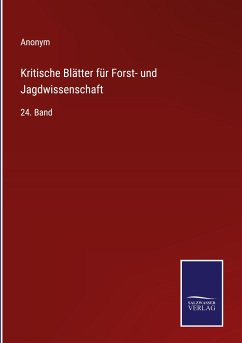 Cover Kritische Blätter für Forst- und Jagdwissenschaft
