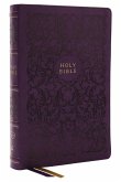 KJV Holy Bible with 73,000 Center-Column Cross References, Purple Leathersoft, Red Letter, Comfort Print (Thumb Indexed): King James Version