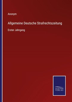 Allgemeine Deutsche Strafrechtszeitung - Anonym