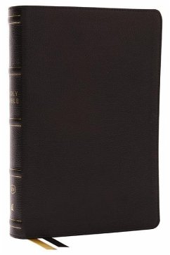 KJV Holy Bible with 73,000 Center-Column Cross References, Black Genuine Leather, Red Letter, Comfort Print: King James Version - Thomas Nelson