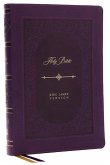 KJV Holy Bible: Giant Print Thinline Bible, Purple Leathersoft, Red Letter, Comfort Print (Thumb Indexed): King James Version (Vintage Series)