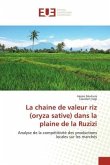 La chaine de valeur riz (oryza sative) dans la plaine de la Ruzizi