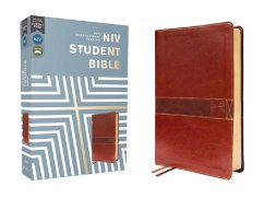 Niv, Student Bible, Leathersoft, Brown, Comfort Print - Zondervan