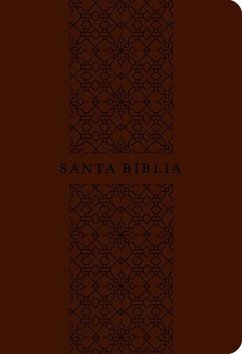 Santa Biblia Ntv, Edición Compacta, Letra Grande (Sentipiel, Café, Índice, Letra Roja)