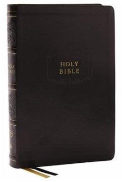 KJV Holy Bible with 73,000 Center-Column Cross References, Black Leathersoft, Red Letter, Comfort Print: King James Version - Thomas Nelson
