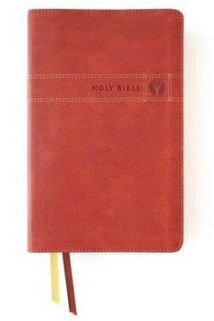 Niv, Men's Devotional Bible (by Men, for Men), Leathersoft, Brown, Comfort Print - Zondervan