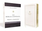 Biblia Católica, Regalos Y Ceremonias, Piel Reciclada, Blanco, Comfort Print