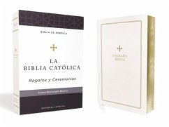 Biblia Católica, Regalos Y Ceremonias, Piel Reciclada, Blanco, Comfort Print - Católica, Editorial; Biblia, La Casa de la