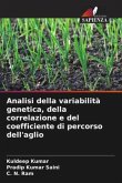 Analisi della variabilità genetica, della correlazione e del coefficiente di percorso dell'aglio