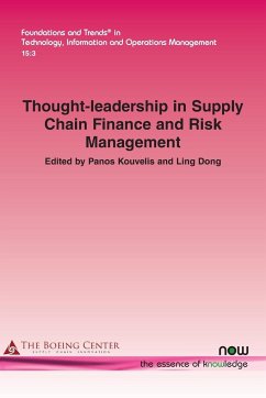 Thought-leadership in Supply Chain Finance and Risk Management