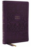 KJV Holy Bible with 73,000 Center-Column Cross References, Purple Leathersoft, Red Letter, Comfort Print: King James Version