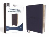 Nvi, Santa Biblia, Revisión 2022, Edición Para Notas, Leathersoft, Azul Marino, Palabras de Jesús En Rojo, Comfort Print