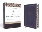 Biblia Católica, Tamaño Personal, Tapa Dura, Azul, Con Índice, Comfort Print